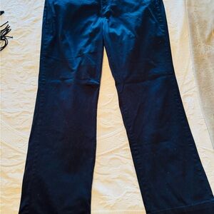 Chic navy blue Wide-Leg Pants